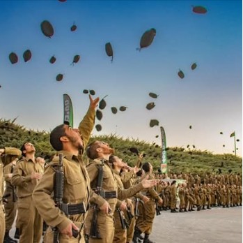 Soldiers Celebrating Success
