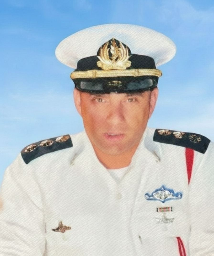 Colonel Sammy Tzemah in Israeli Navy Uniform